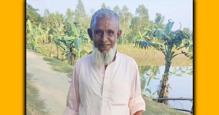 বজ্রপাতে নিহত কৃষক আব্দুল খালেক